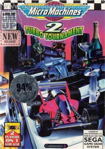Cover Micro Machines 2 - Turbo Tournament for Game Gear
